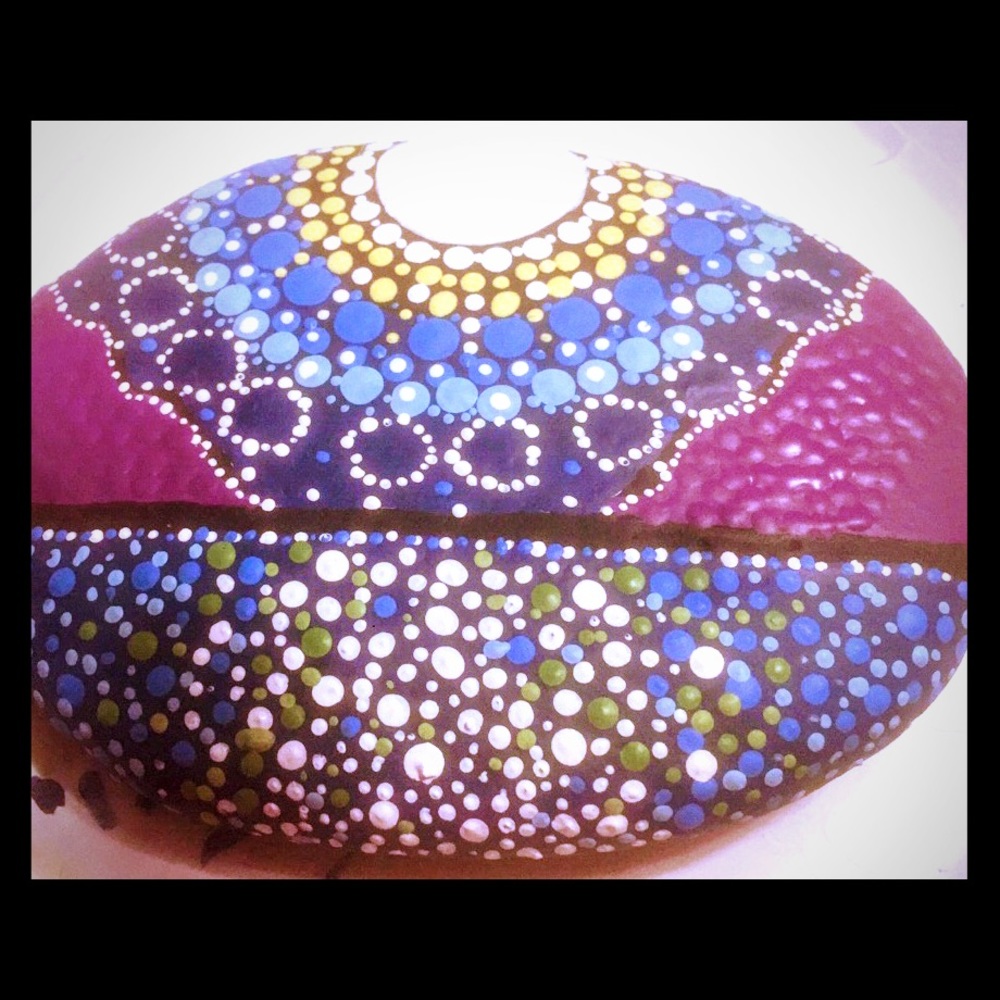 Moonrise Mandala stone